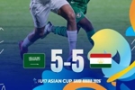 🤯不是点球大战！U17沙特5-5塔吉克斯坦携手出线 沙特将战国足